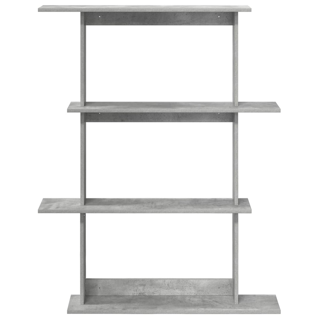 Wandeinheit Grau 100 x 20 x 126 cm Holzwerkstoff