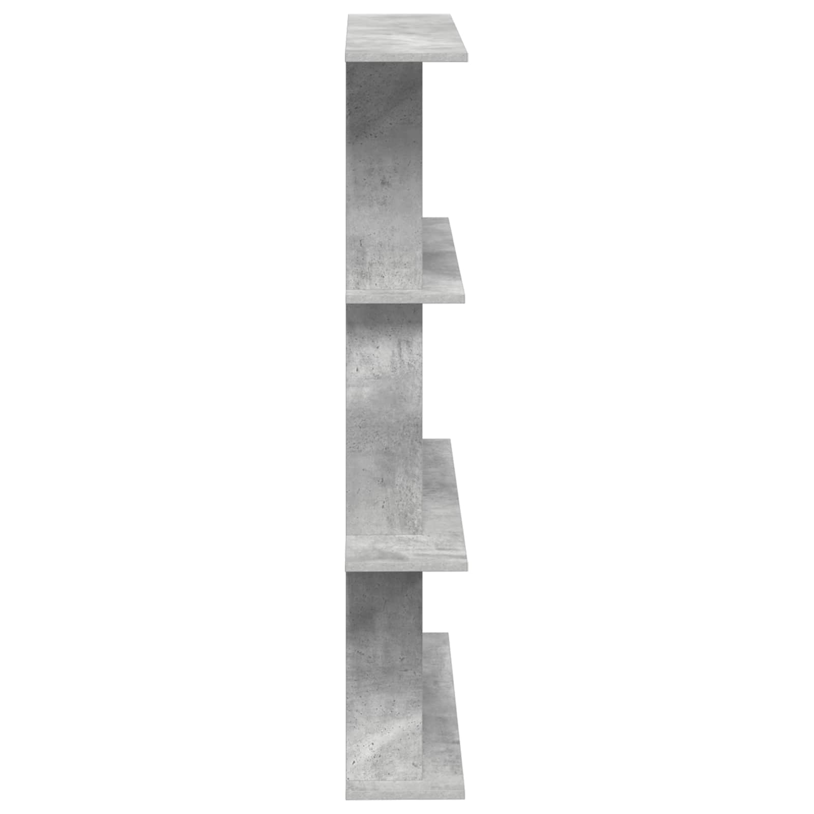 Wandeinheit Grau 100 x 20 x 126 cm Holzwerkstoff