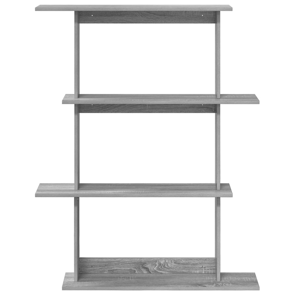 Wandeinheit Grau 100 x 20 x 126 cm Holzwerkstoff