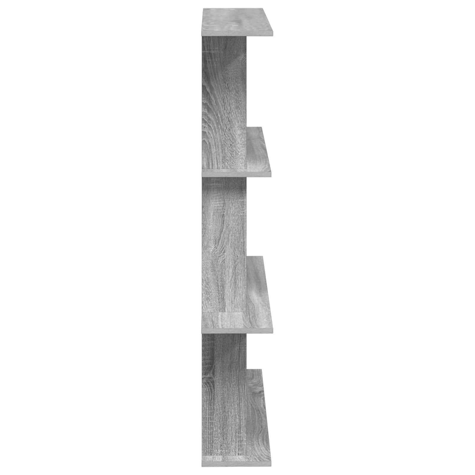 Wandeinheit Grau 100 x 20 x 126 cm Holzwerkstoff