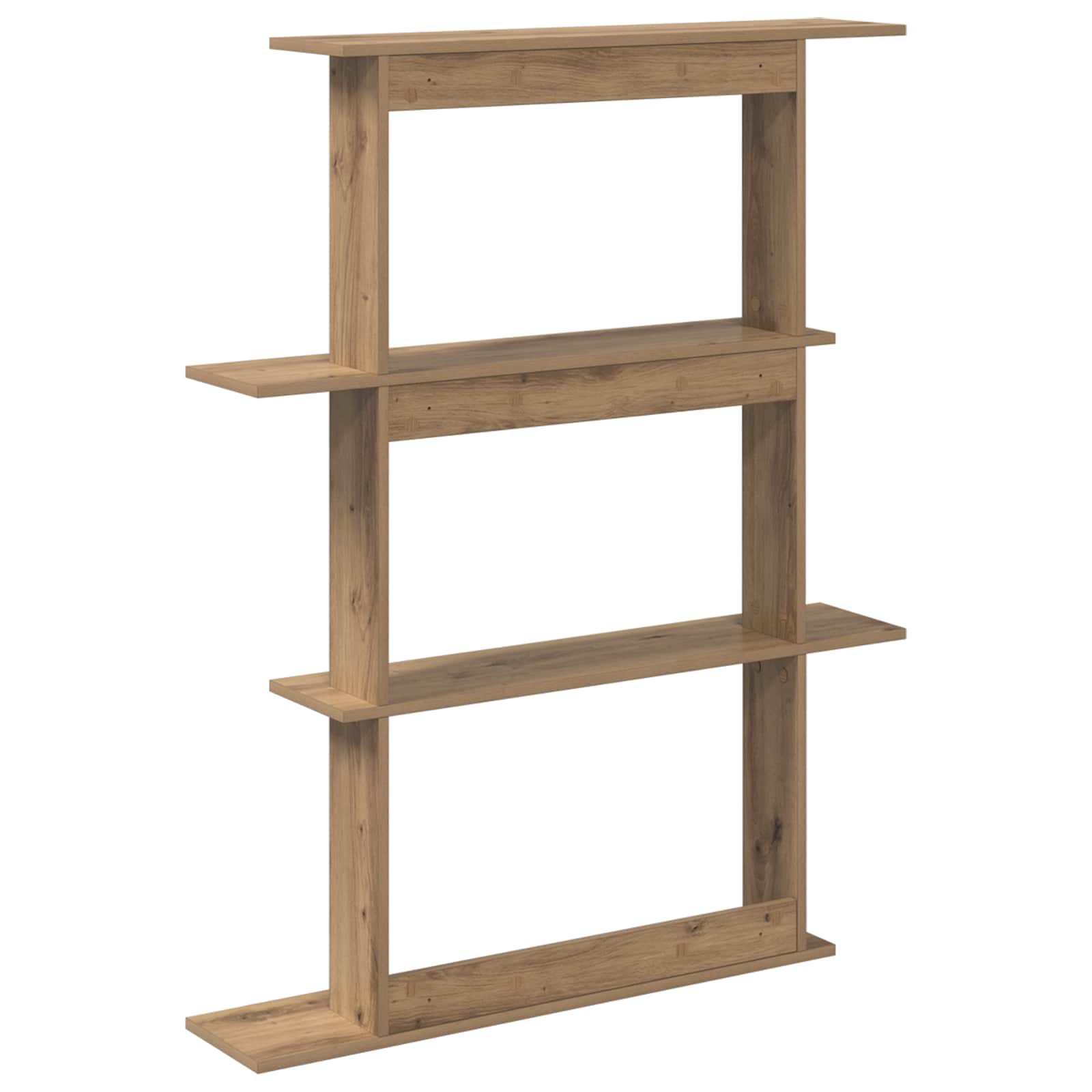 Wandeinheit Braun 100 x 20 x 126 cm Holzwerkstoff