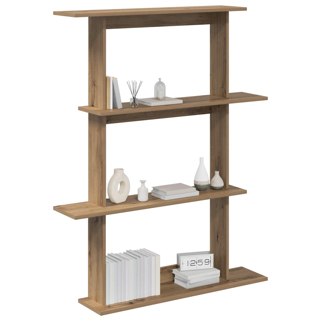 Wandeinheit Braun 100 x 20 x 126 cm Holzwerkstoff
