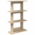 Wandregal Wandhalterung Braun 56 x 20 x 90 cm Holzwerkstoff