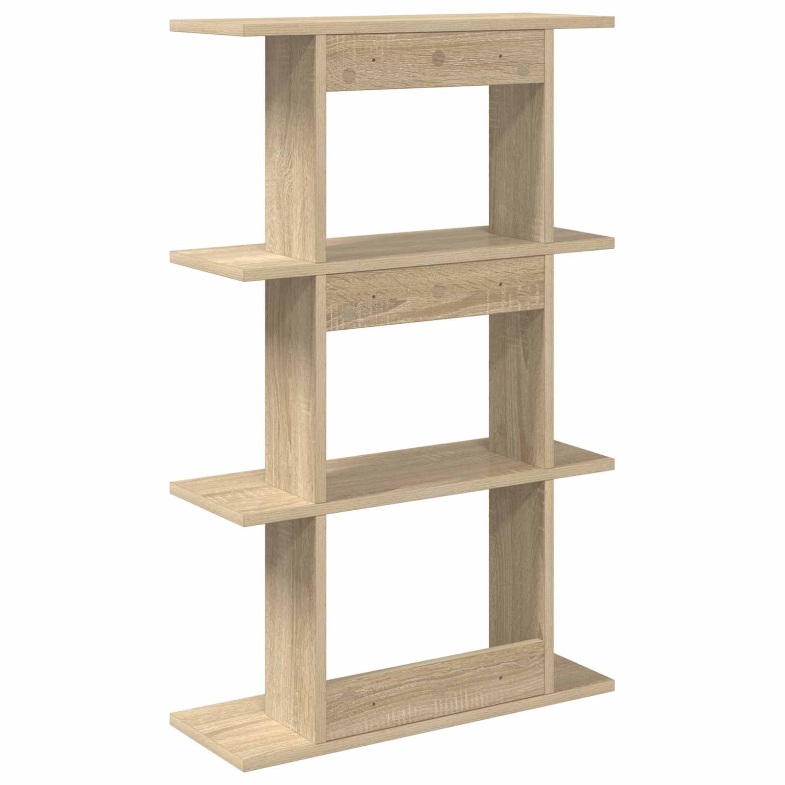 Wandregal Wandhalterung Braun 56 x 20 x 90 cm Holzwerkstoff