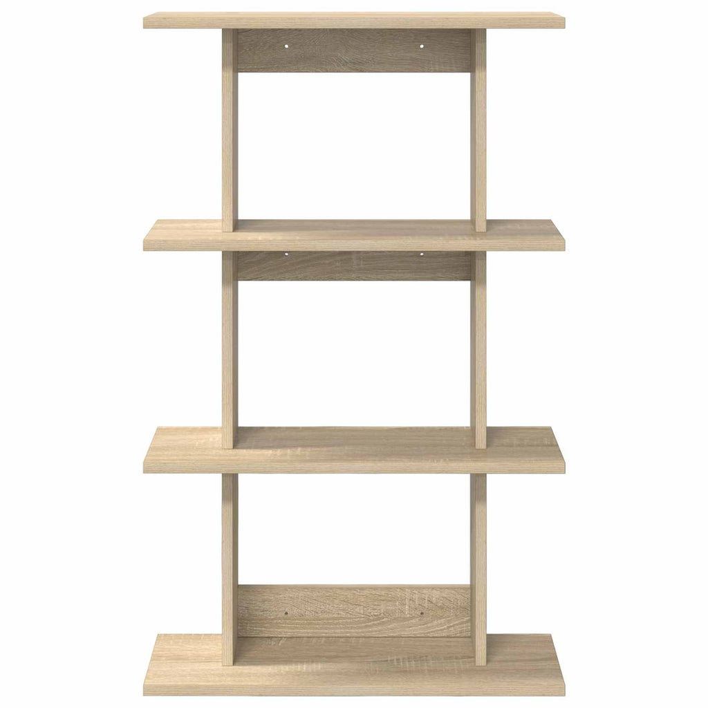 Wandregal Wandhalterung Braun 56 x 20 x 90 cm Holzwerkstoff