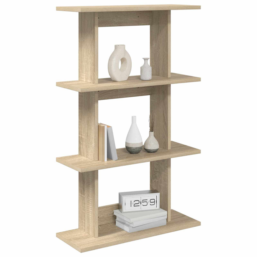 Wandregal Wandhalterung Braun 56 x 20 x 90 cm Holzwerkstoff