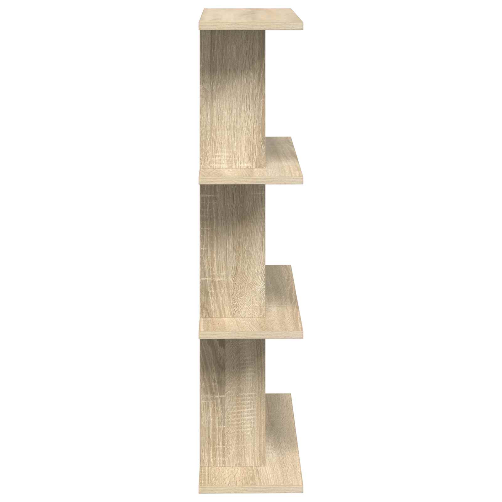 Wandregal Wandhalterung Braun 56 x 20 x 90 cm Holzwerkstoff