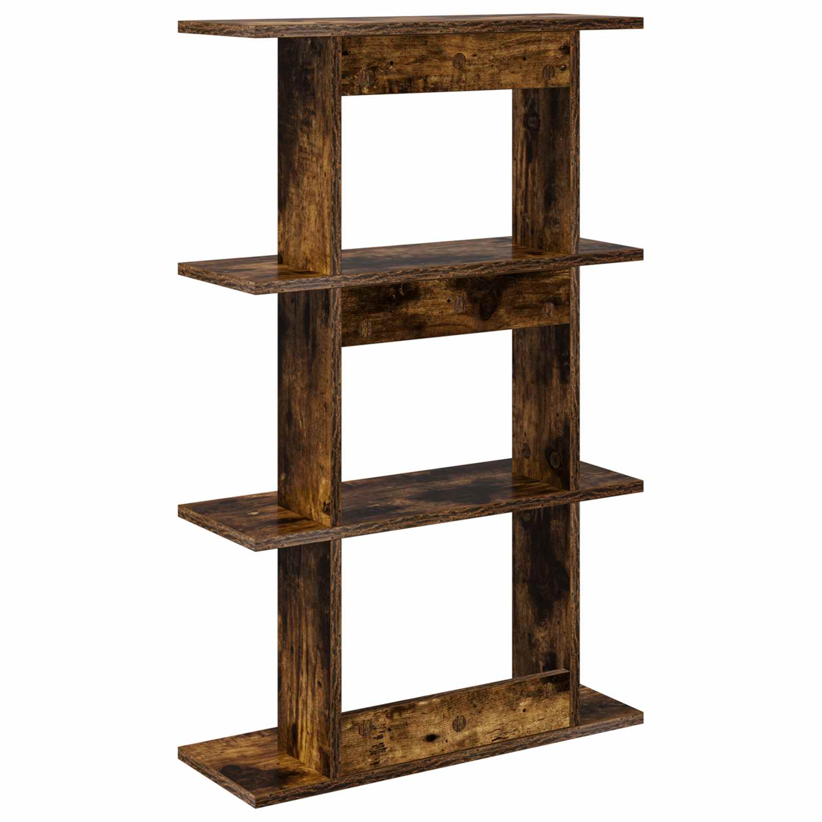Wandregal Wandhalterung Braun 56 x 20 x 90 cm Holzwerkstoff