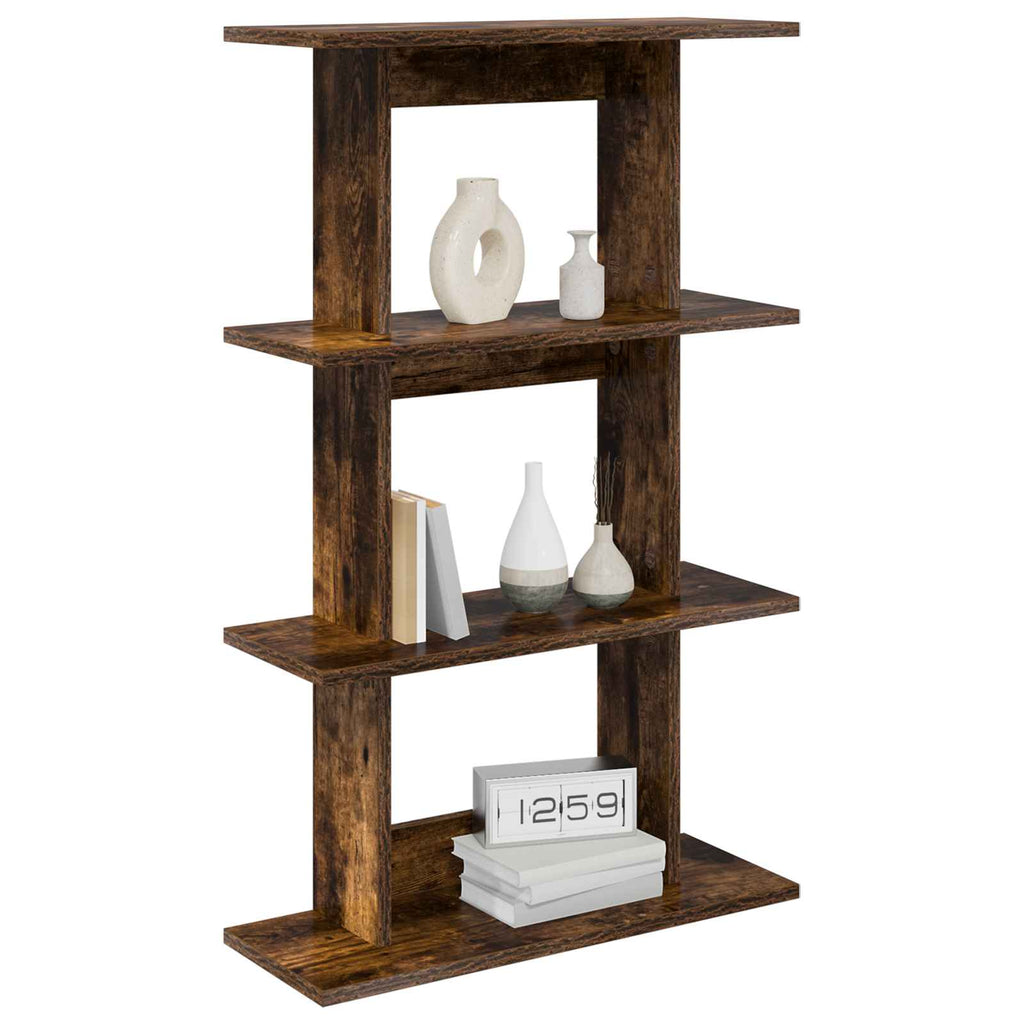 Wandregal Wandhalterung Braun 56 x 20 x 90 cm Holzwerkstoff
