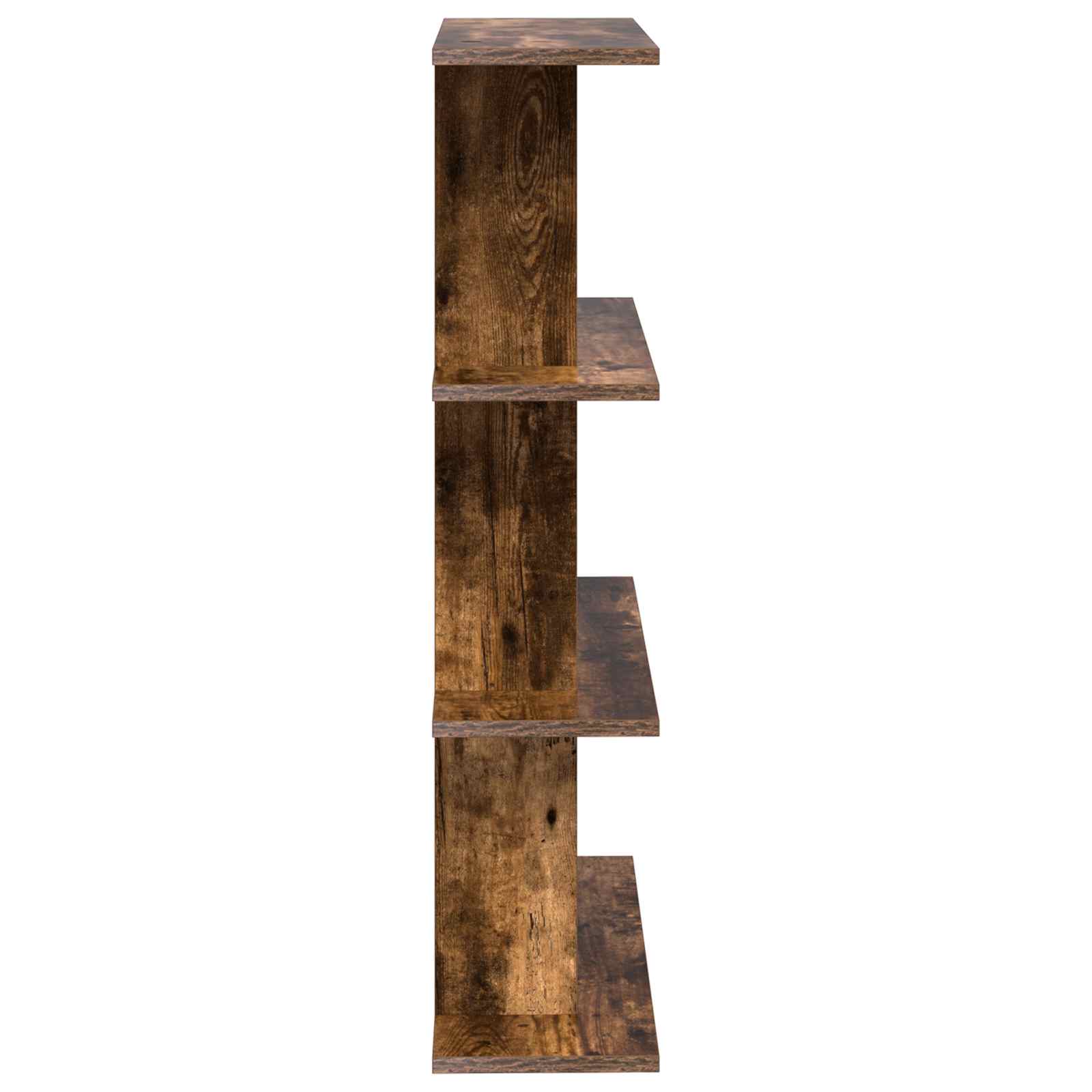 Wandregal Wandhalterung Braun 56 x 20 x 90 cm Holzwerkstoff