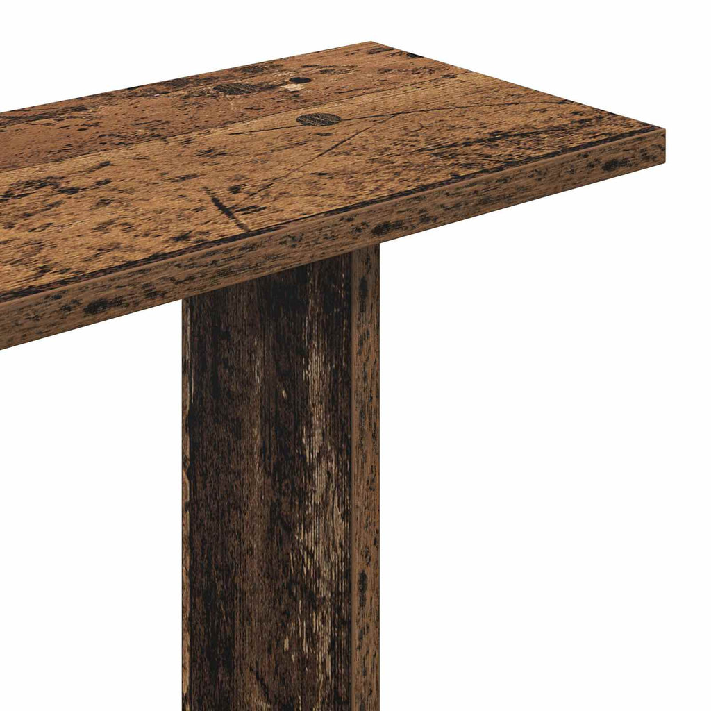 Wandregal Wandhalterung Braun 56 x 20 x 90 cm Holzwerkstoff