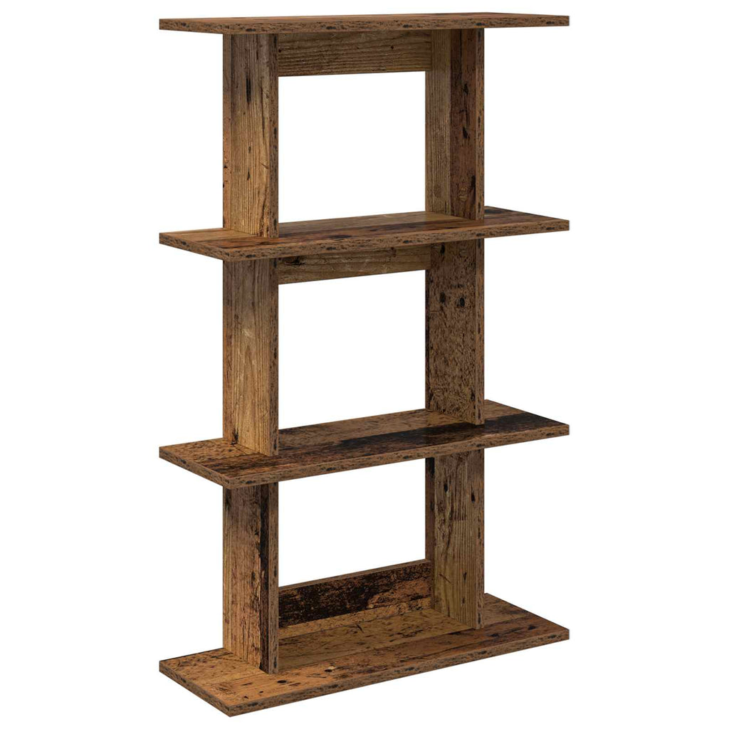 Wandregal Wandhalterung Braun 56 x 20 x 90 cm Holzwerkstoff