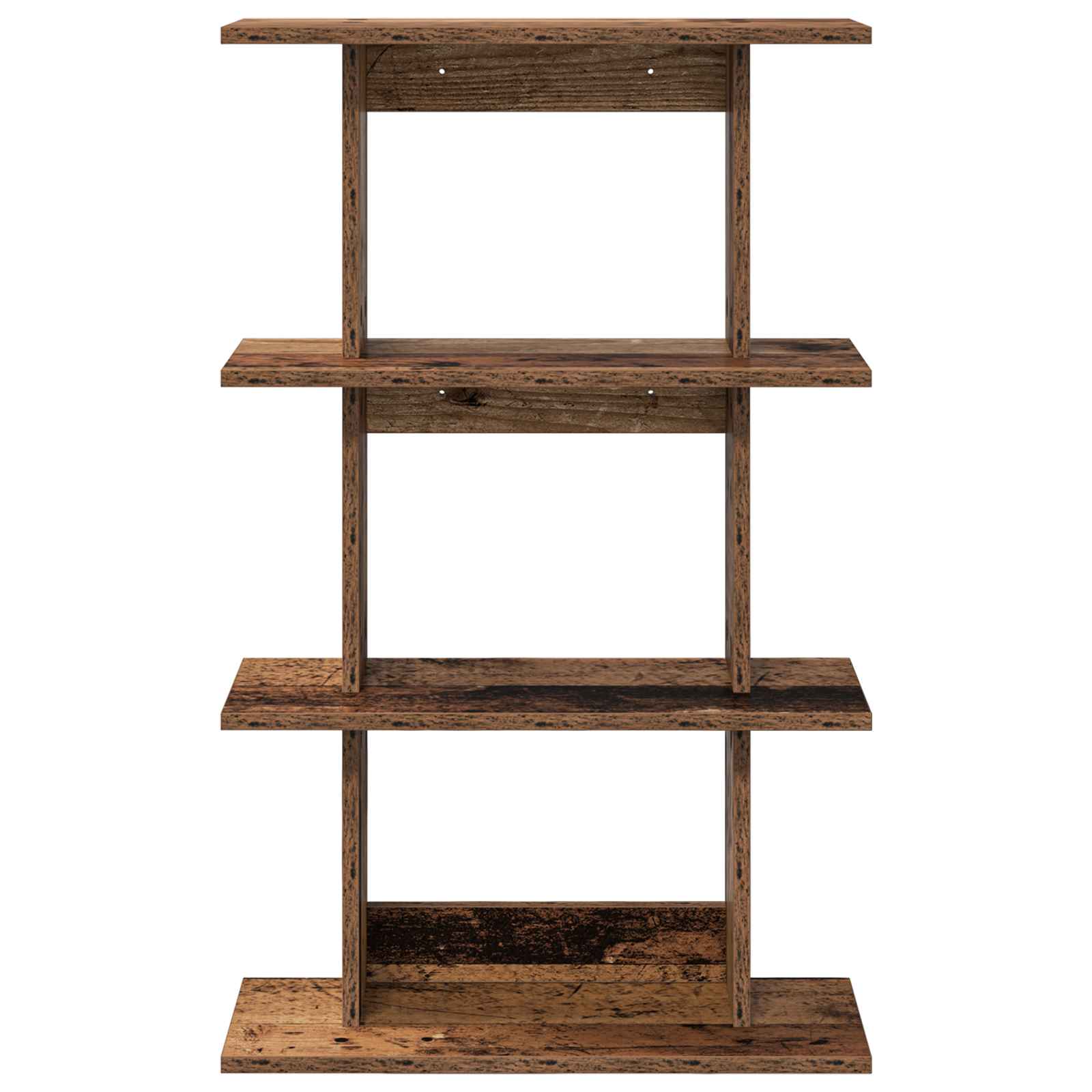 Wandregal Wandhalterung Braun 56 x 20 x 90 cm Holzwerkstoff