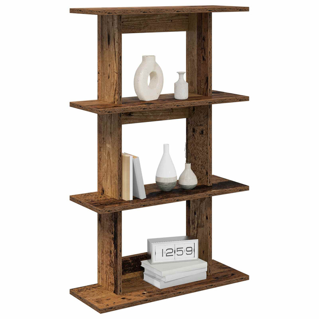 Wandregal Wandhalterung Braun 56 x 20 x 90 cm Holzwerkstoff
