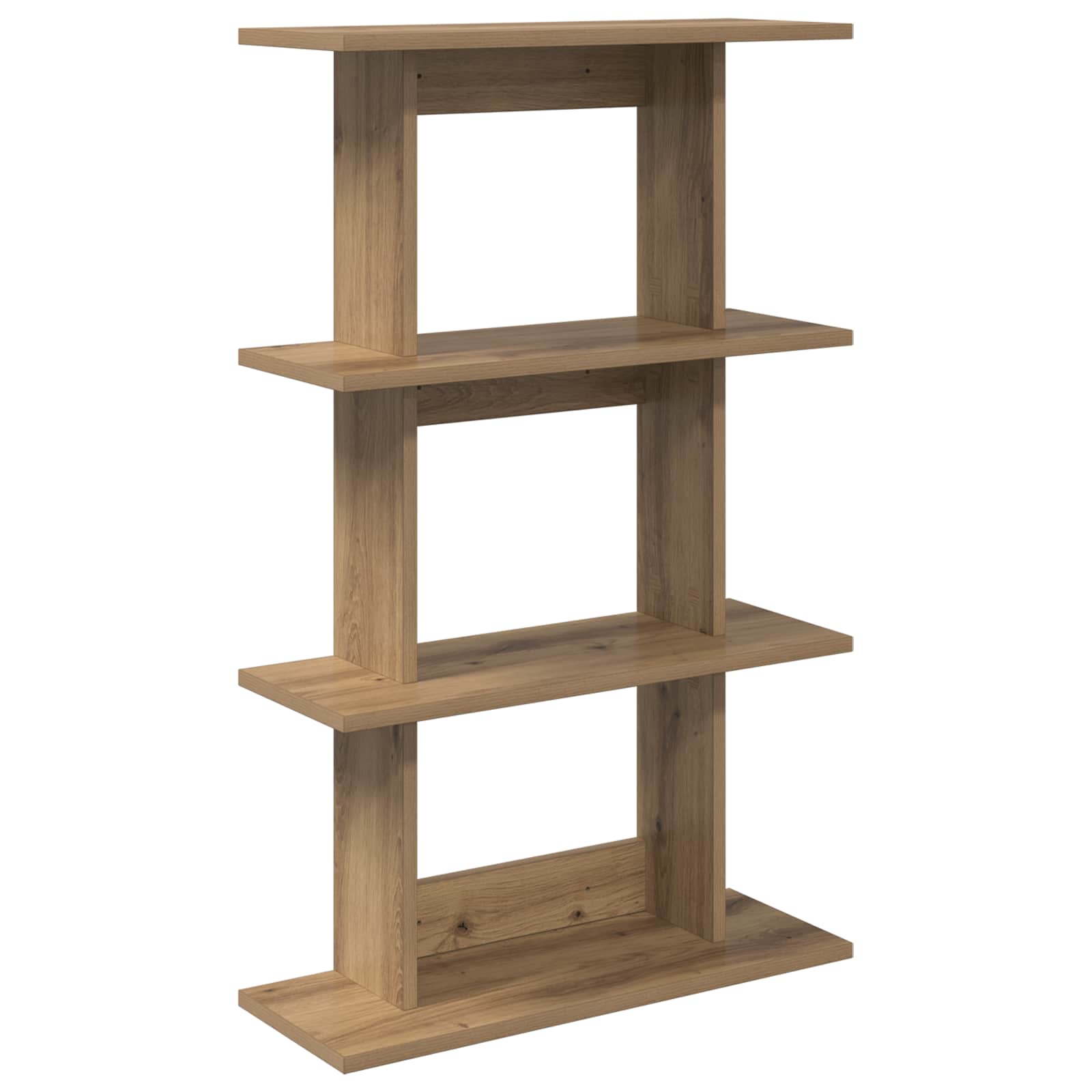 Wandregal Wandhalterung Braun 56 x 20 x 90 cm Holzwerkstoff
