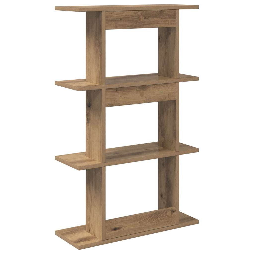 Wandregal Wandhalterung Braun 56 x 20 x 90 cm Holzwerkstoff