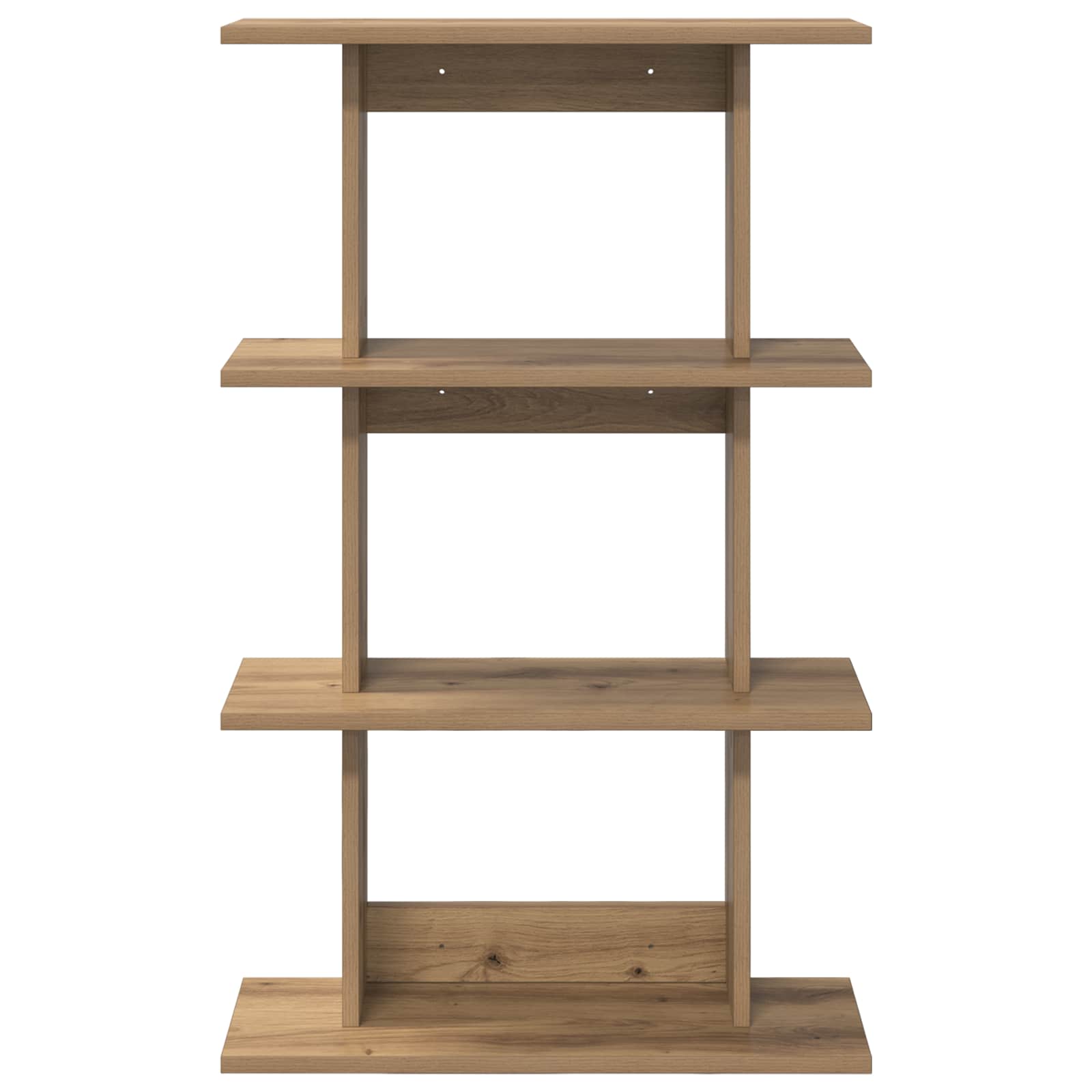 Wandregal Wandhalterung Braun 56 x 20 x 90 cm Holzwerkstoff