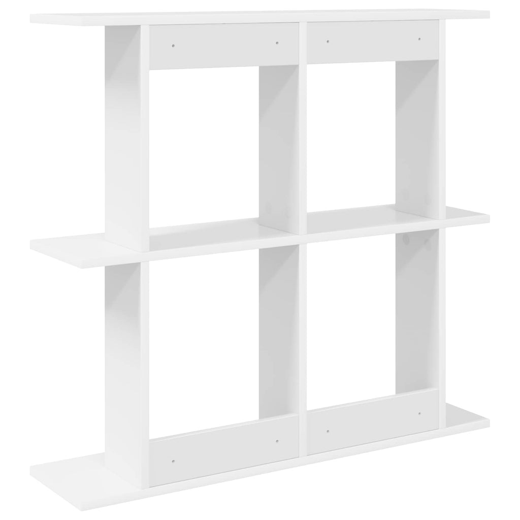 Wandregal Wandhalterung Weiß 80 x 20 x 75 cm Holzwerkstoff
