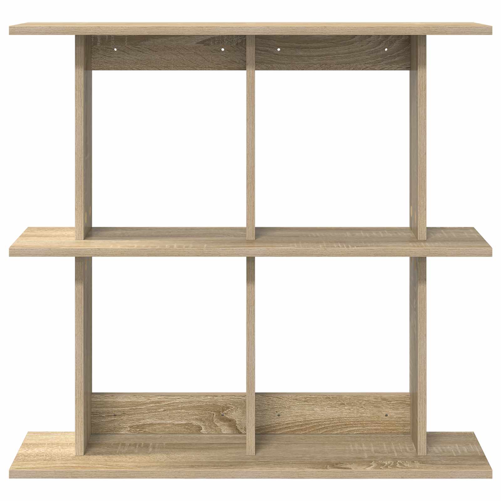 Wandregal Wandhalterung Braun 80 x 20 x 75 cm Holzwerkstoff