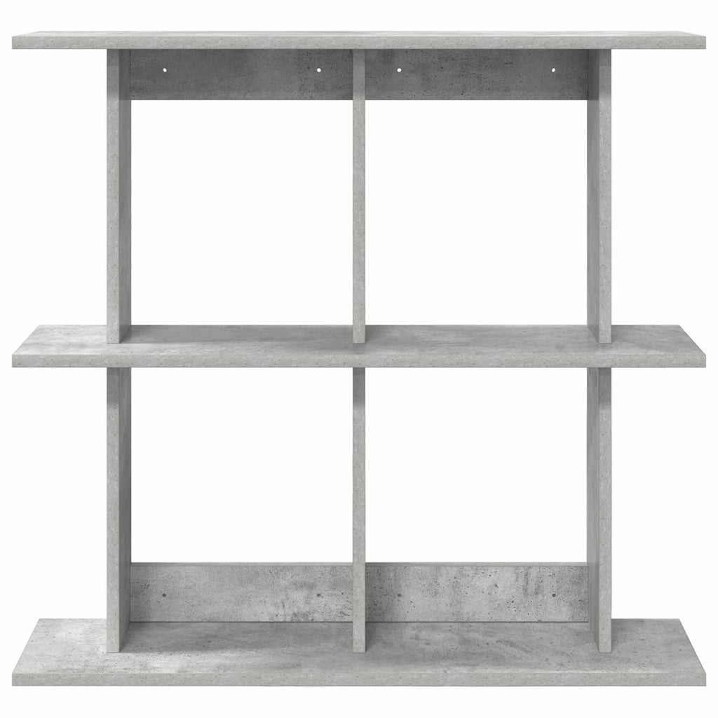 Wandregal Wandhalterung Grau 80 x 20 x 75 cm Holzwerkstoff