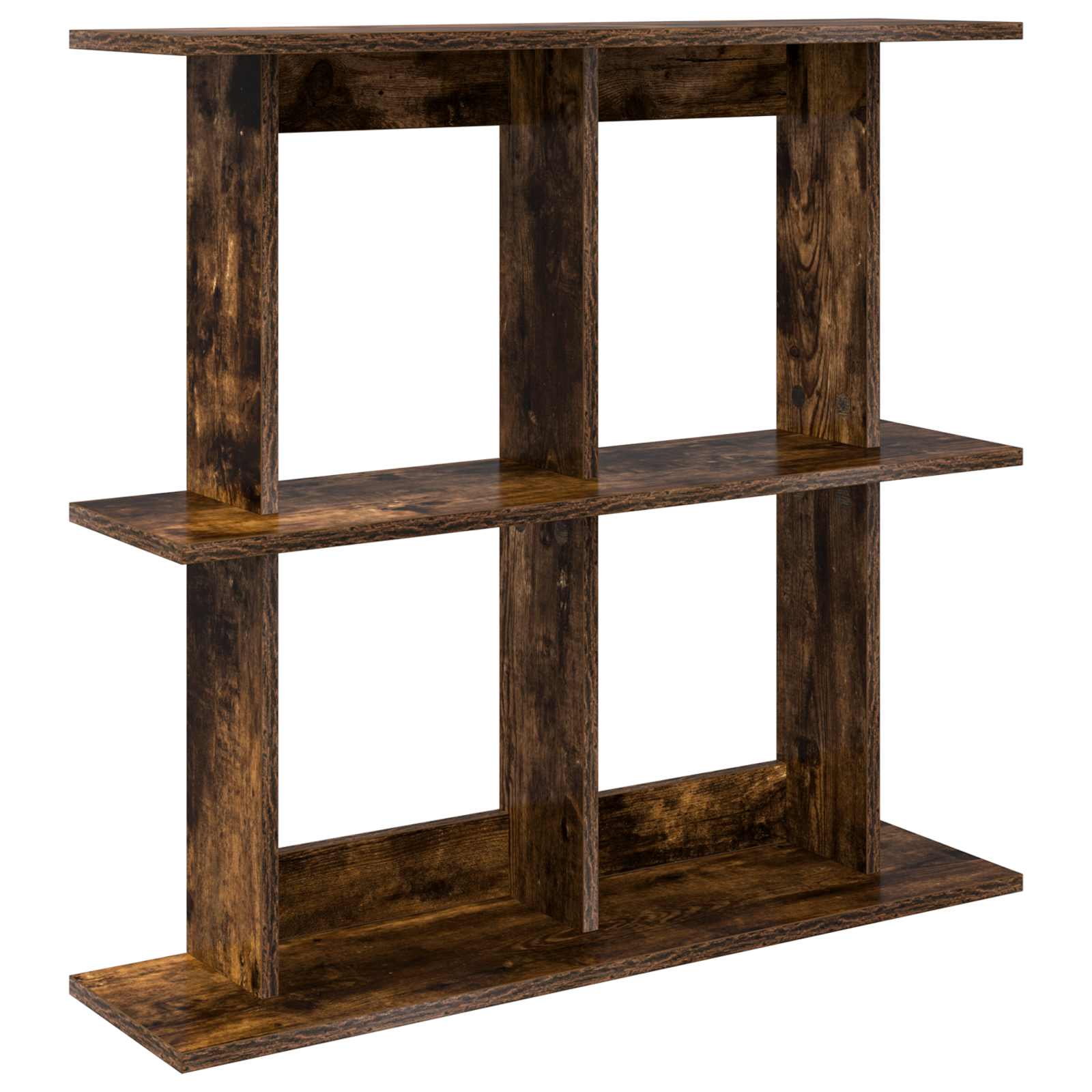 Wandregal Wandhalterung Braun 80 x 20 x 75 cm Holzwerkstoff