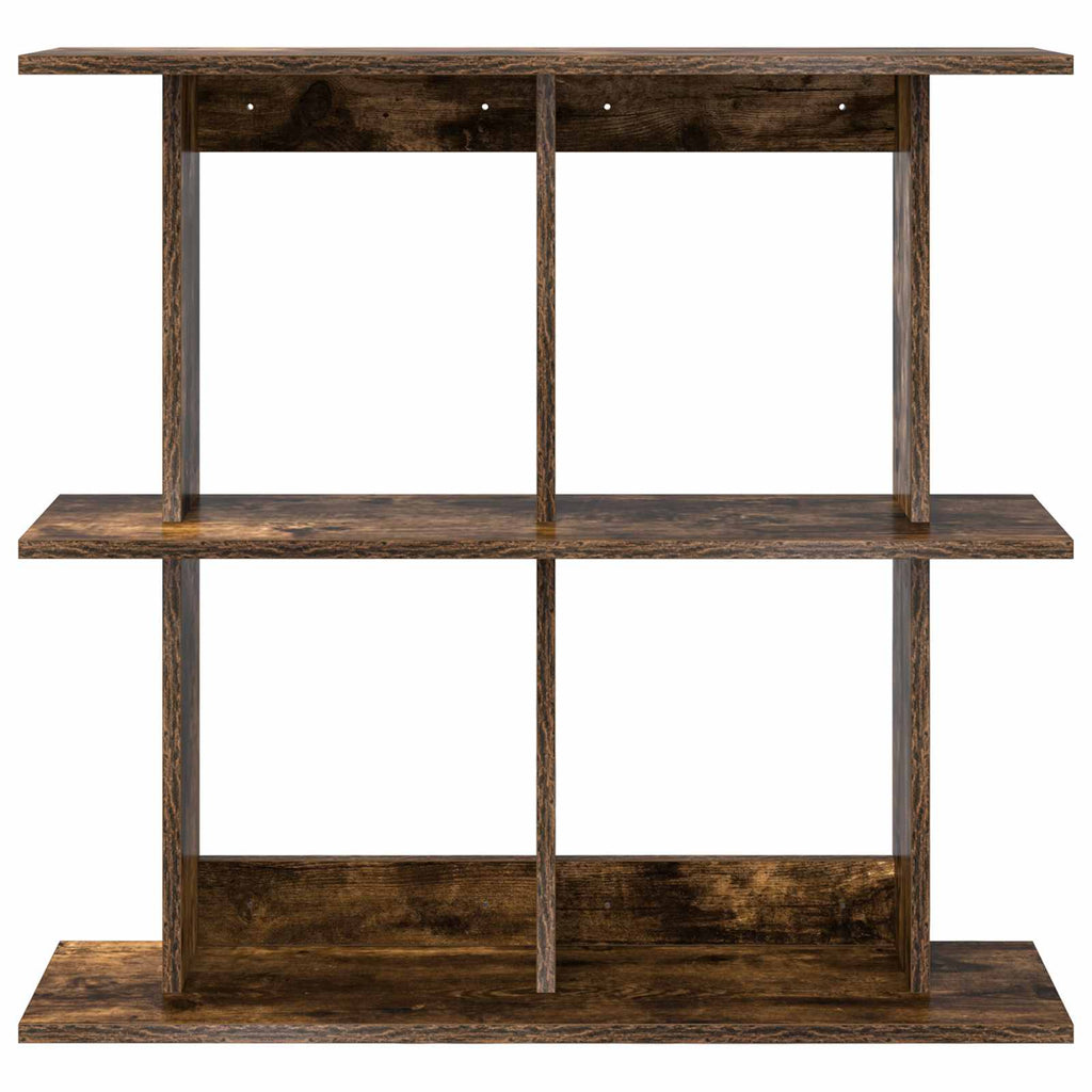 Wandregal Wandhalterung Braun 80 x 20 x 75 cm Holzwerkstoff