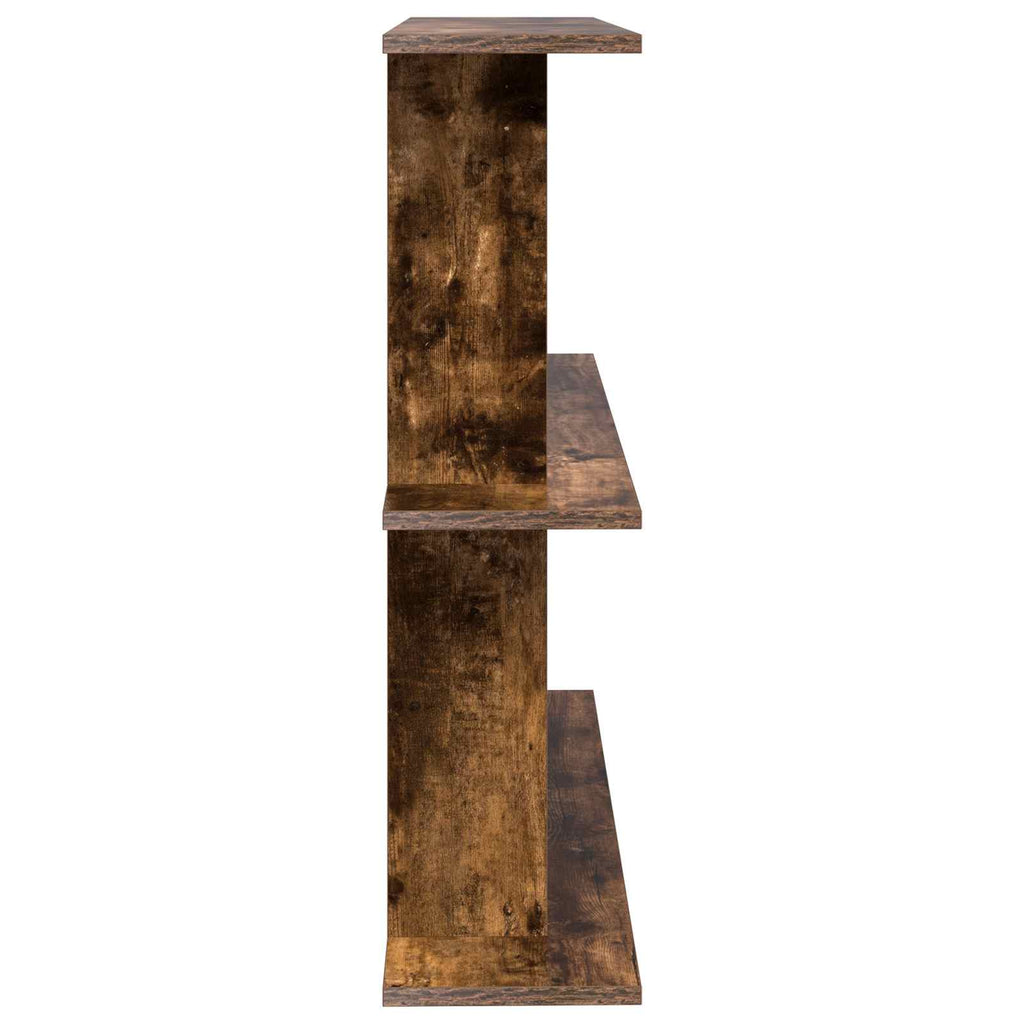 Wandregal Wandhalterung Braun 80 x 20 x 75 cm Holzwerkstoff