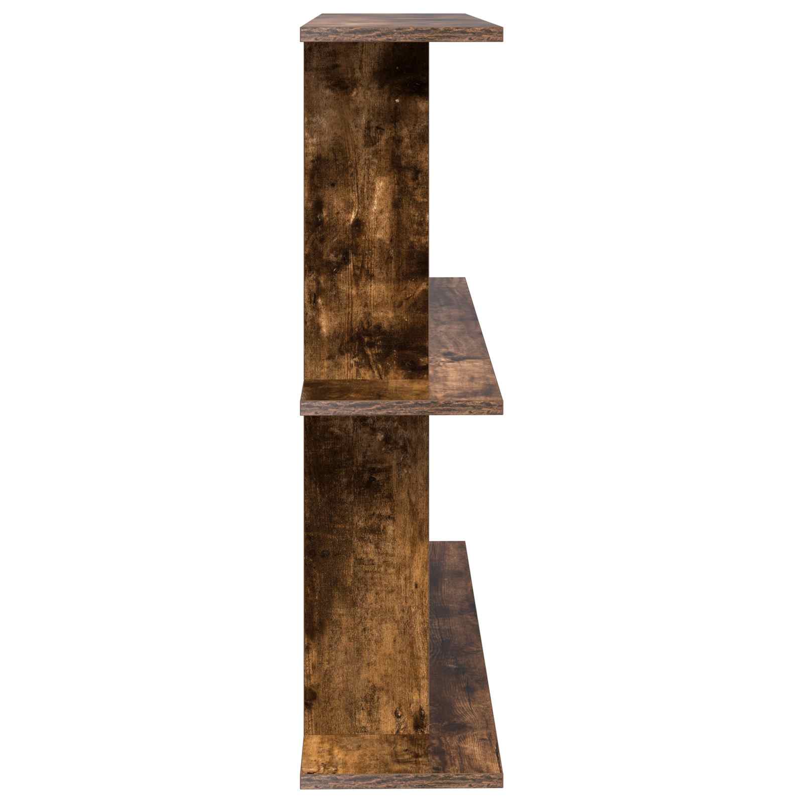 Wandregal Wandhalterung Braun 80 x 20 x 75 cm Holzwerkstoff
