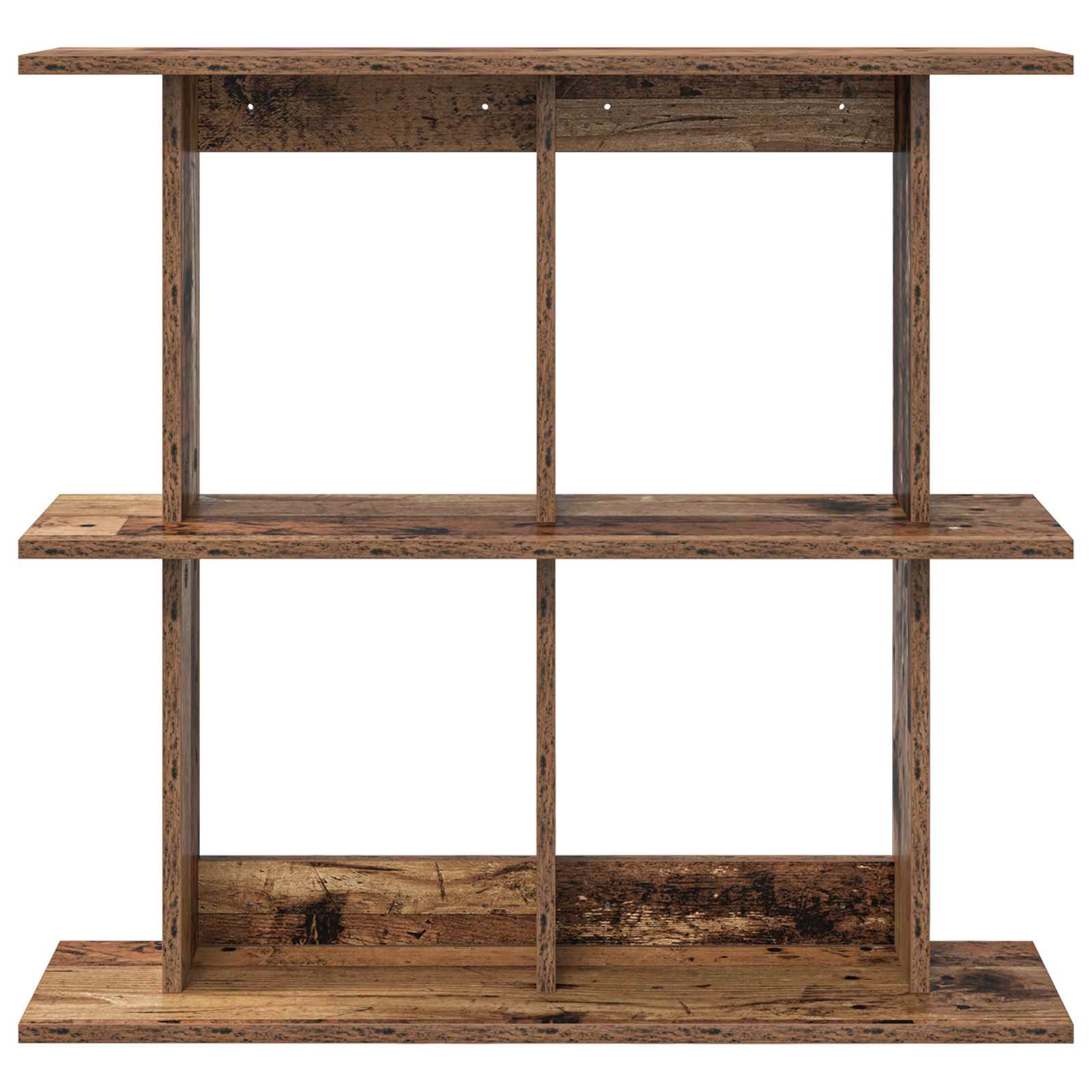 Wandregal Wandhalterung Braun 80 x 20 x 75 cm Holzwerkstoff