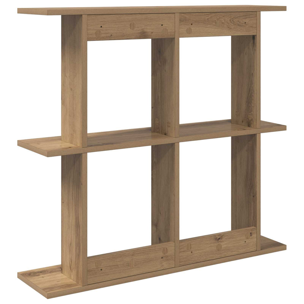 Wandregal Wandhalterung Braun 80 x 20 x 75 cm Holzwerkstoff