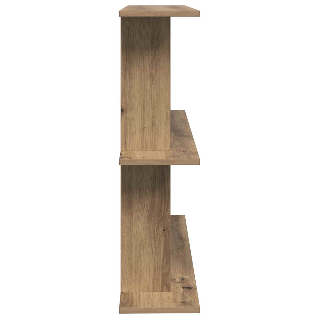 Wandregal Wandhalterung Braun 80 x 20 x 75 cm Holzwerkstoff