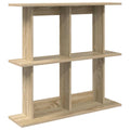 Wandregal Wandhalterung Braun 100 x 20 x 75 cm Holzwerkstoff