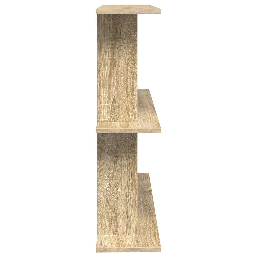 Wandregal Wandhalterung Braun 100 x 20 x 75 cm Holzwerkstoff