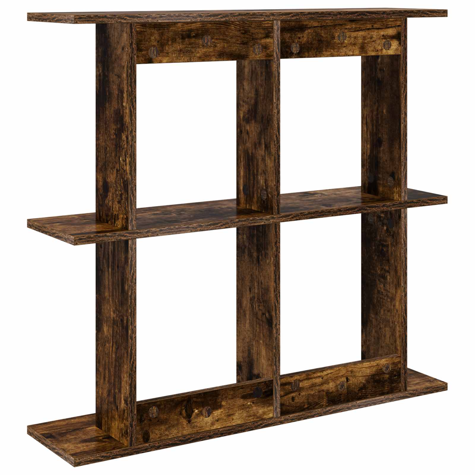 Wandregal Wandhalterung Braun 100 x 20 x 75 cm Holzwerkstoff