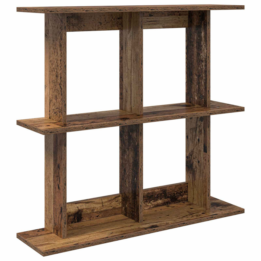 Wandregal Wandhalterung Braun 100 x 20 x 75 cm Holzwerkstoff