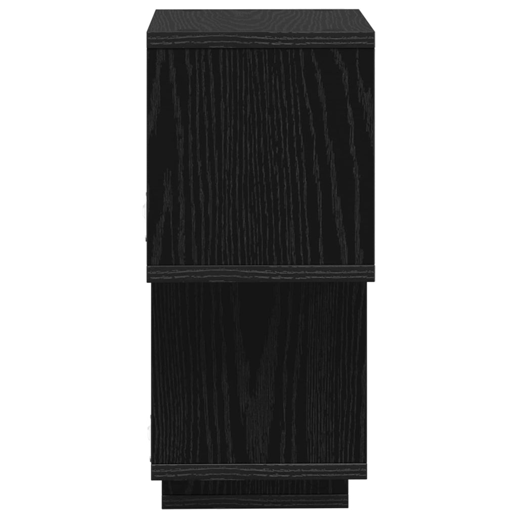 Schwebendes Regal Wandhalterung Schwarz 87 x 20 x 55 cm