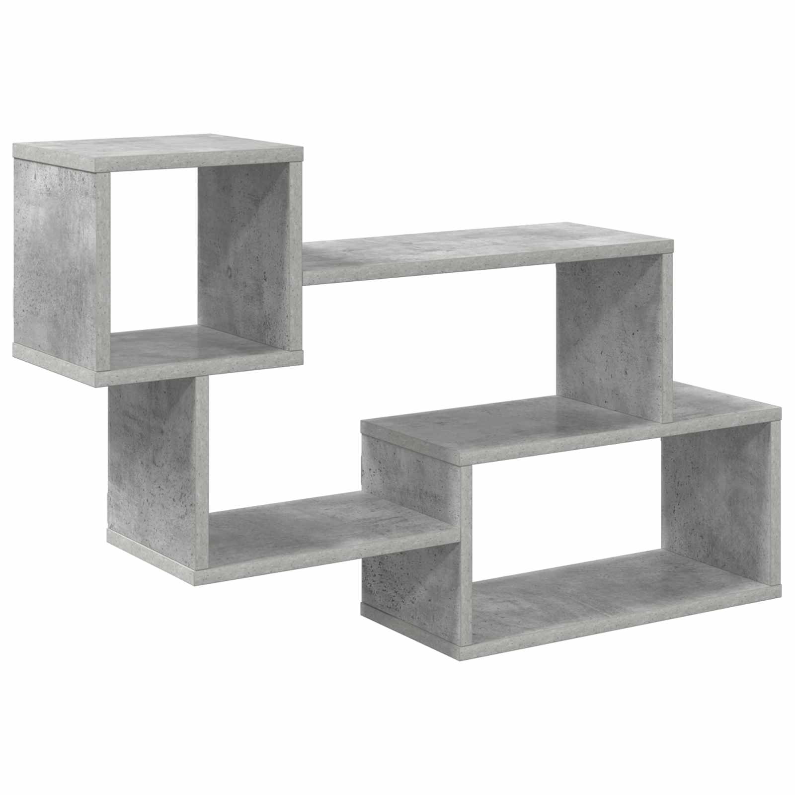 Schwebendes Regal Wandhalterung Grau 87 x 20 x 55 cm