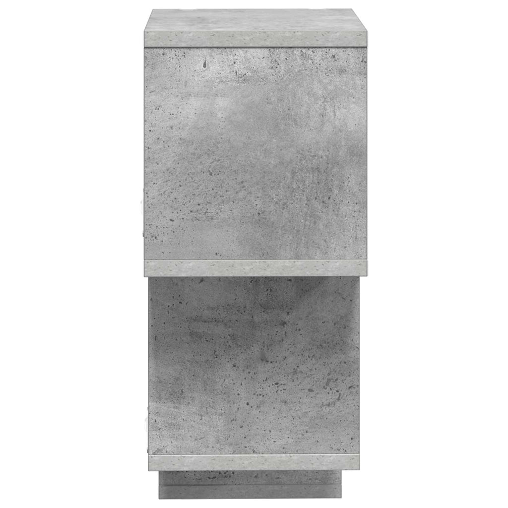 Schwebendes Regal Wandhalterung Grau 87 x 20 x 55 cm