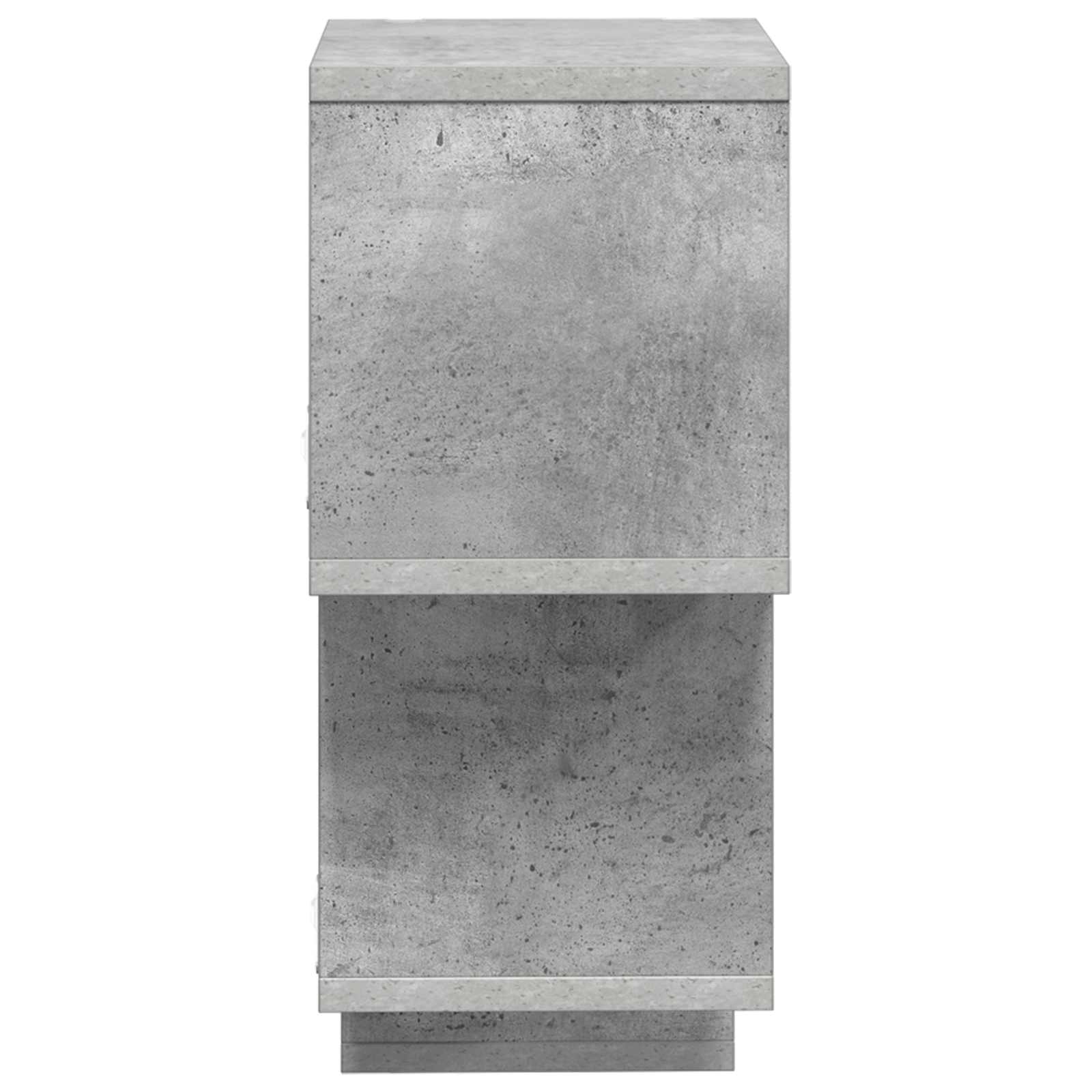 Schwebendes Regal Wandhalterung Grau 87 x 20 x 55 cm