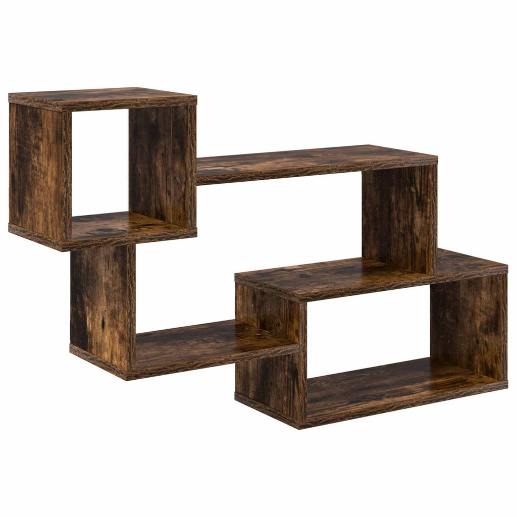 Schwebendes Regal Wandhalterung Braun 87 x 20 x 55 cm