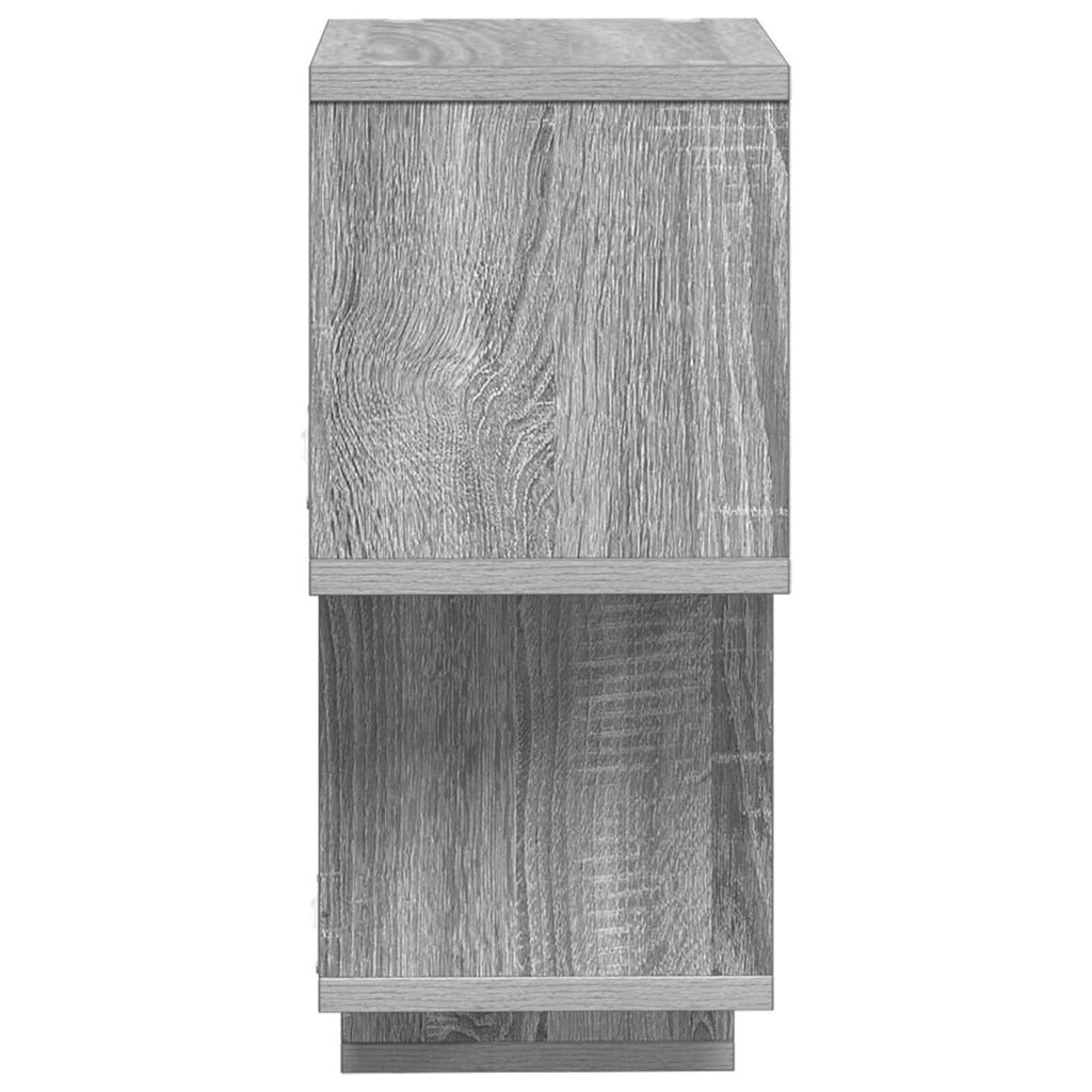 Schwebendes Regal Wandhalterung Grau 87 x 20 x 55 cm