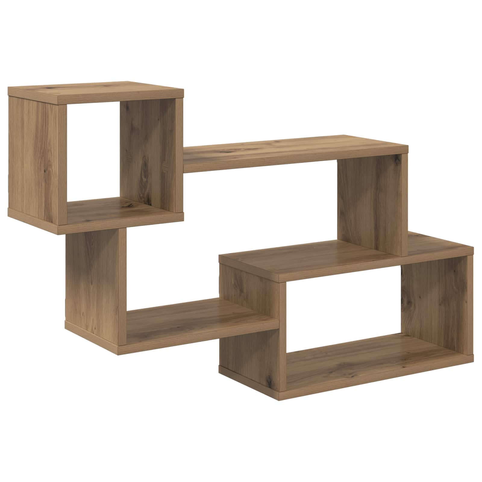 Schwebendes Regal Wandhalterung Braun 87 x 20 x 55 cm