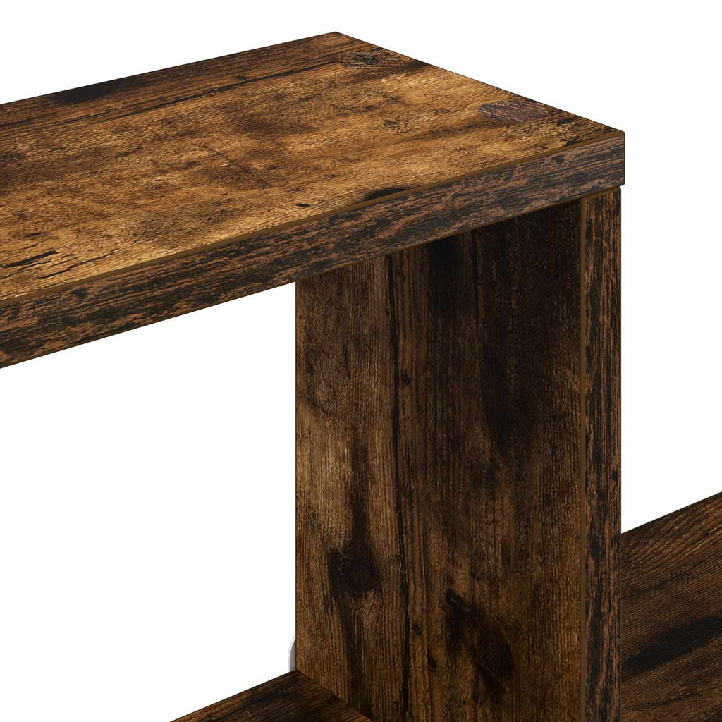Wandregal Wandhalterung Braun 55 x 15 x 35 cm Holzwerkstoff