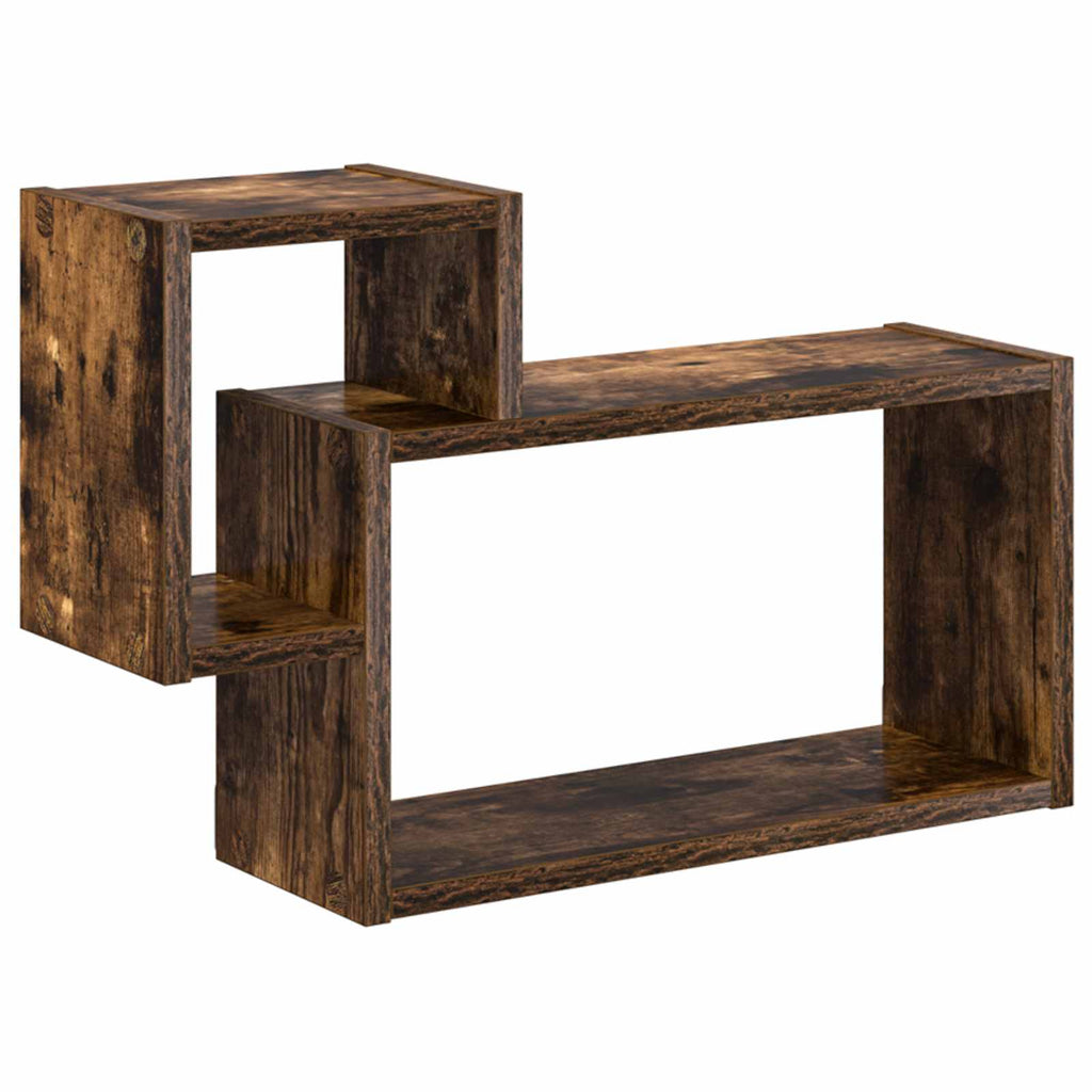 Wandregal Wandhalterung Braun 55 x 15 x 35 cm Holzwerkstoff