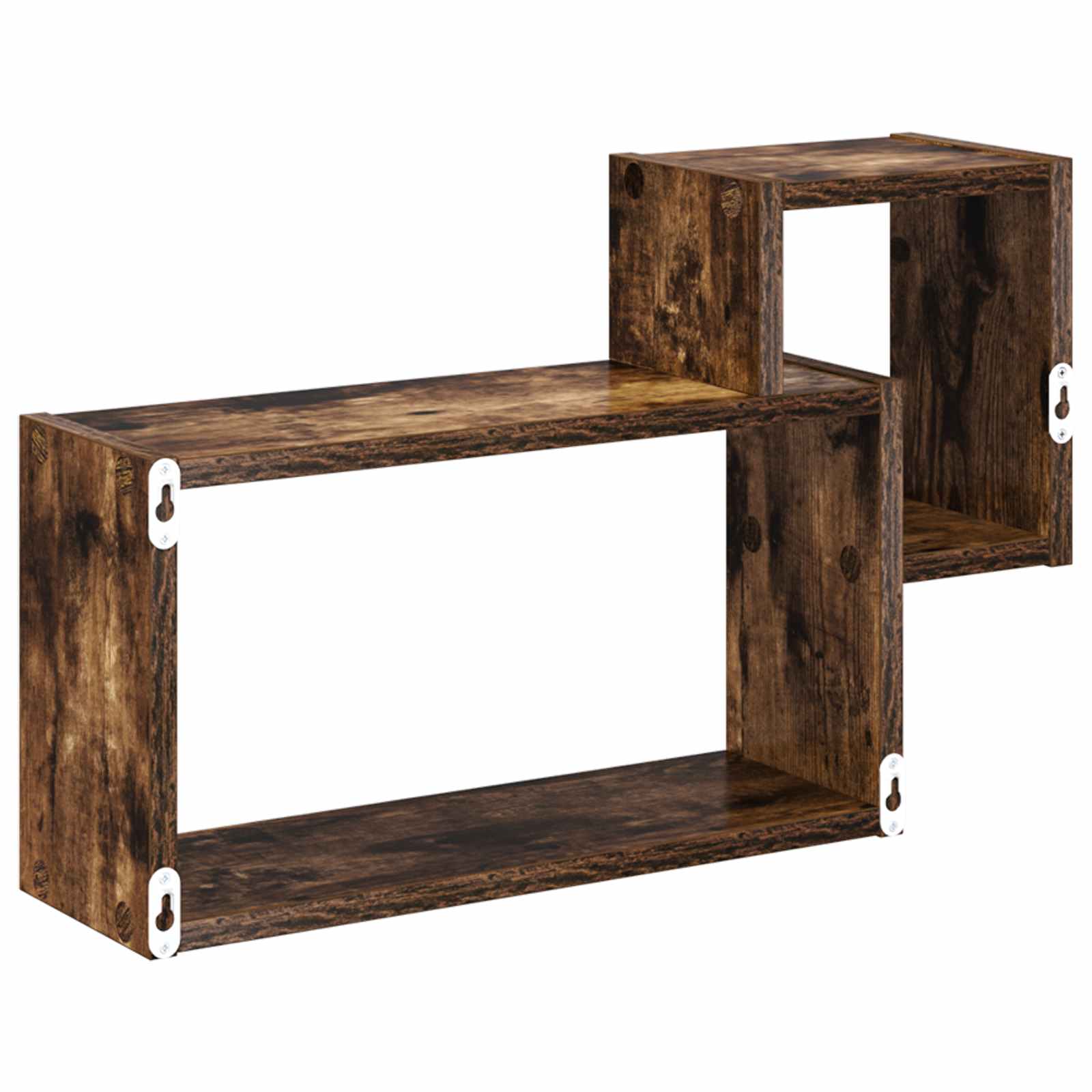 Wandregal Wandhalterung Braun 55 x 15 x 35 cm Holzwerkstoff