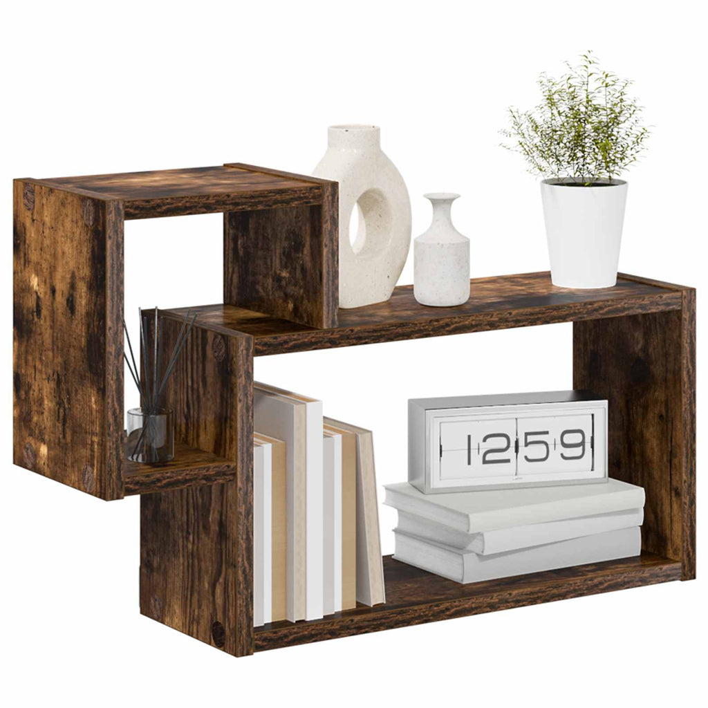 Wandregal Wandhalterung Braun 55 x 15 x 35 cm Holzwerkstoff
