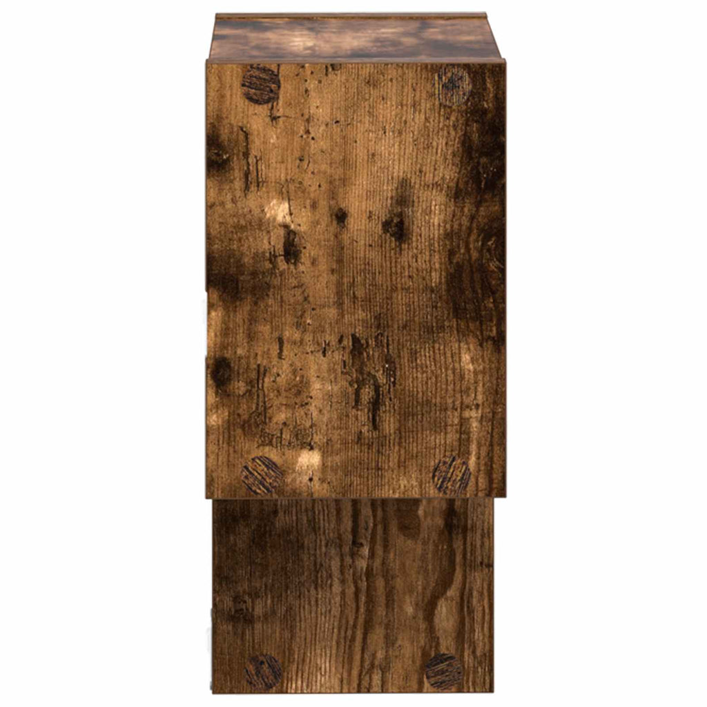 Wandregal Wandhalterung Braun 55 x 15 x 35 cm Holzwerkstoff