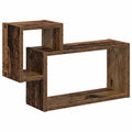 Wandregal Wandhalterung Braun 55 x 15 x 35 cm Holzwerkstoff