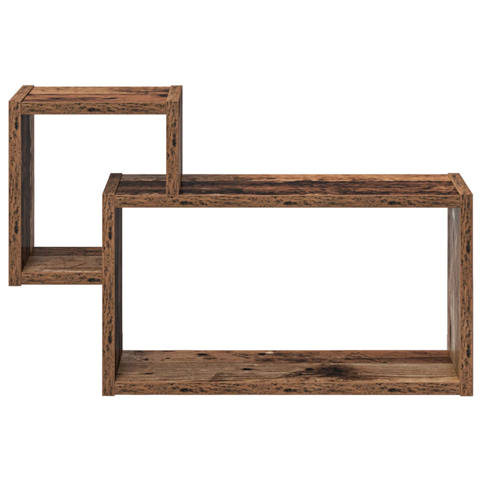 Wandregal Wandhalterung Braun 55 x 15 x 35 cm Holzwerkstoff