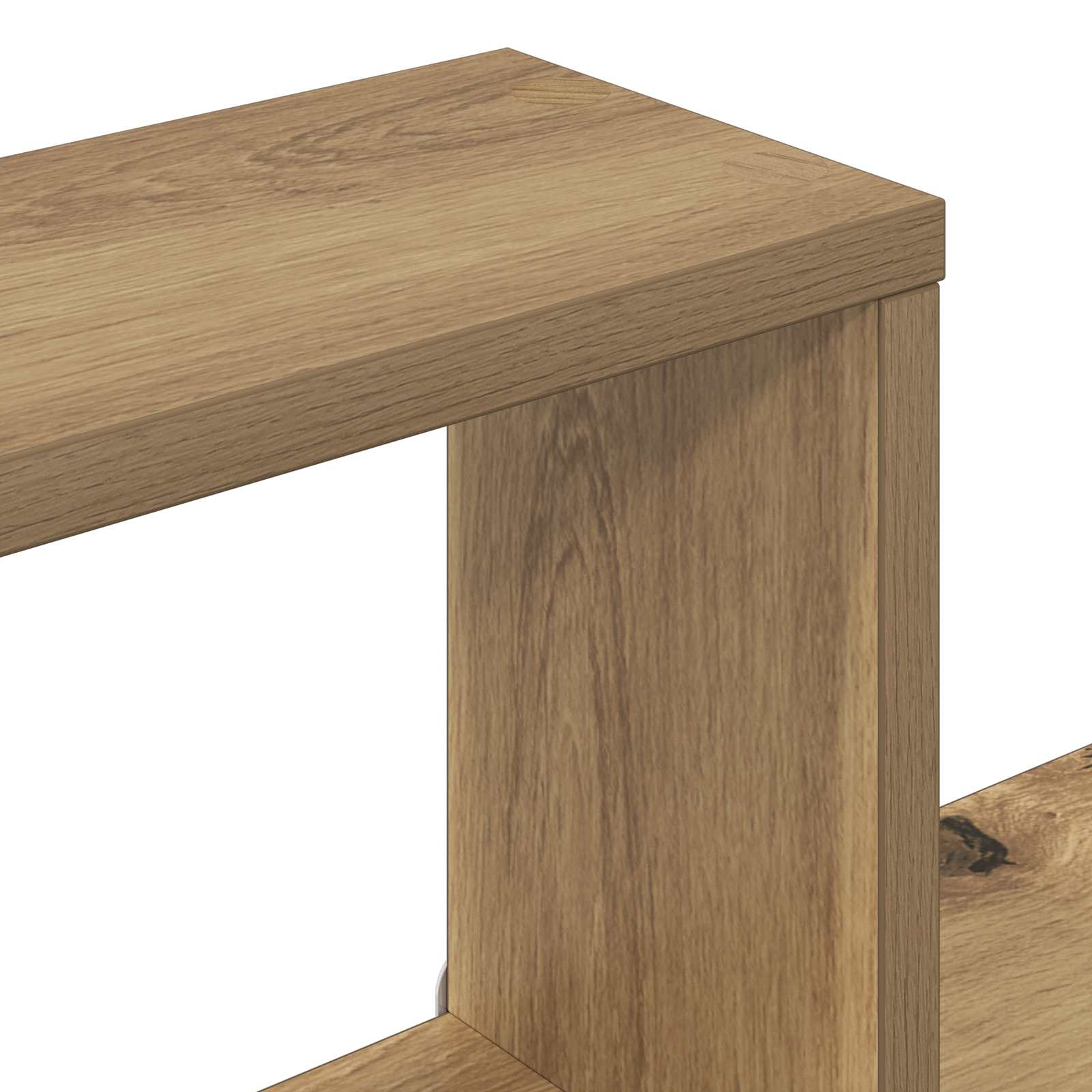 Wandregal Wandhalterung Braun 55 x 15 x 35 cm Holzwerkstoff